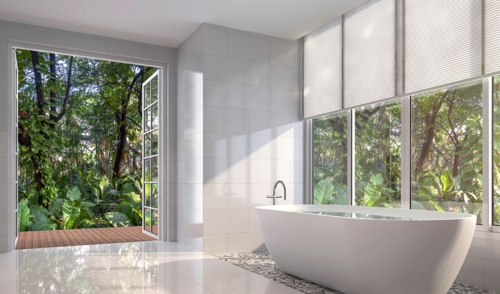 Bathroom windows and how they affect light