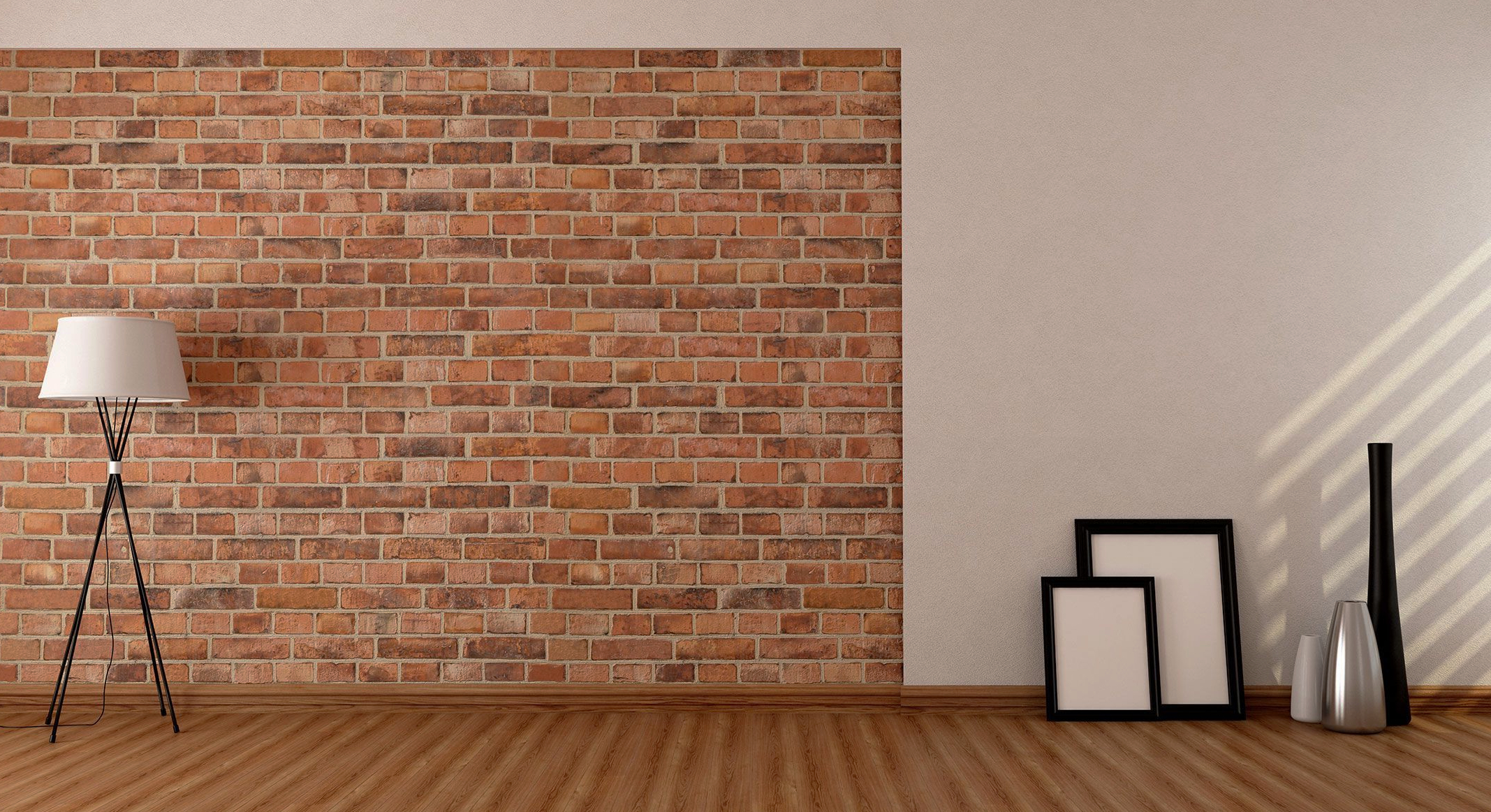 Is a plain brick wall a good idea for your home
